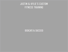Tablet Screenshot of jkyfitness.com